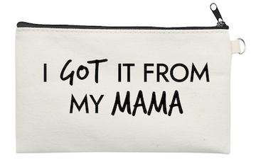 I Got It From My Mama Canvas Gift Tote